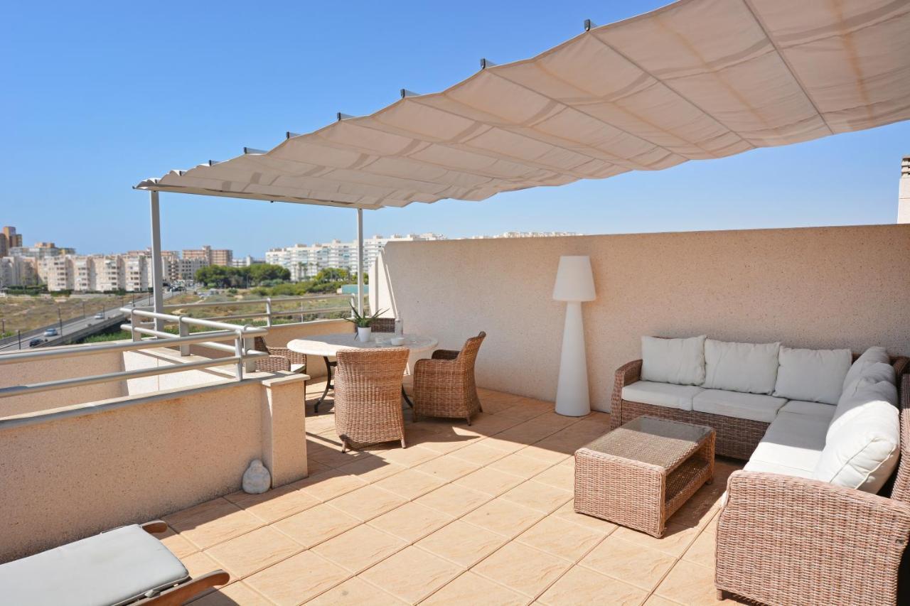 Luxury Beachfront Penthouse By Nras El Campello Eksteriør billede