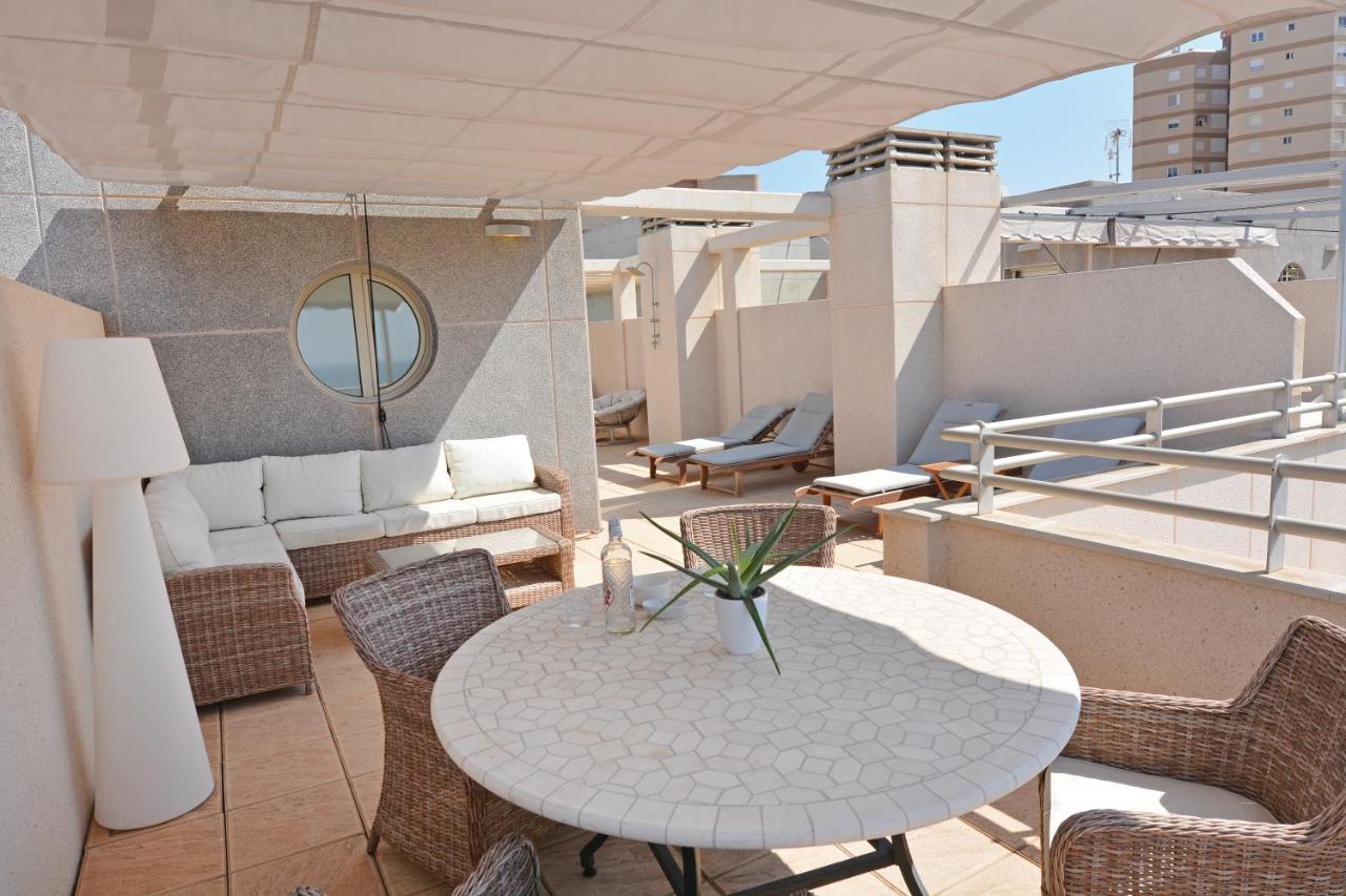 Luxury Beachfront Penthouse By Nras El Campello Eksteriør billede