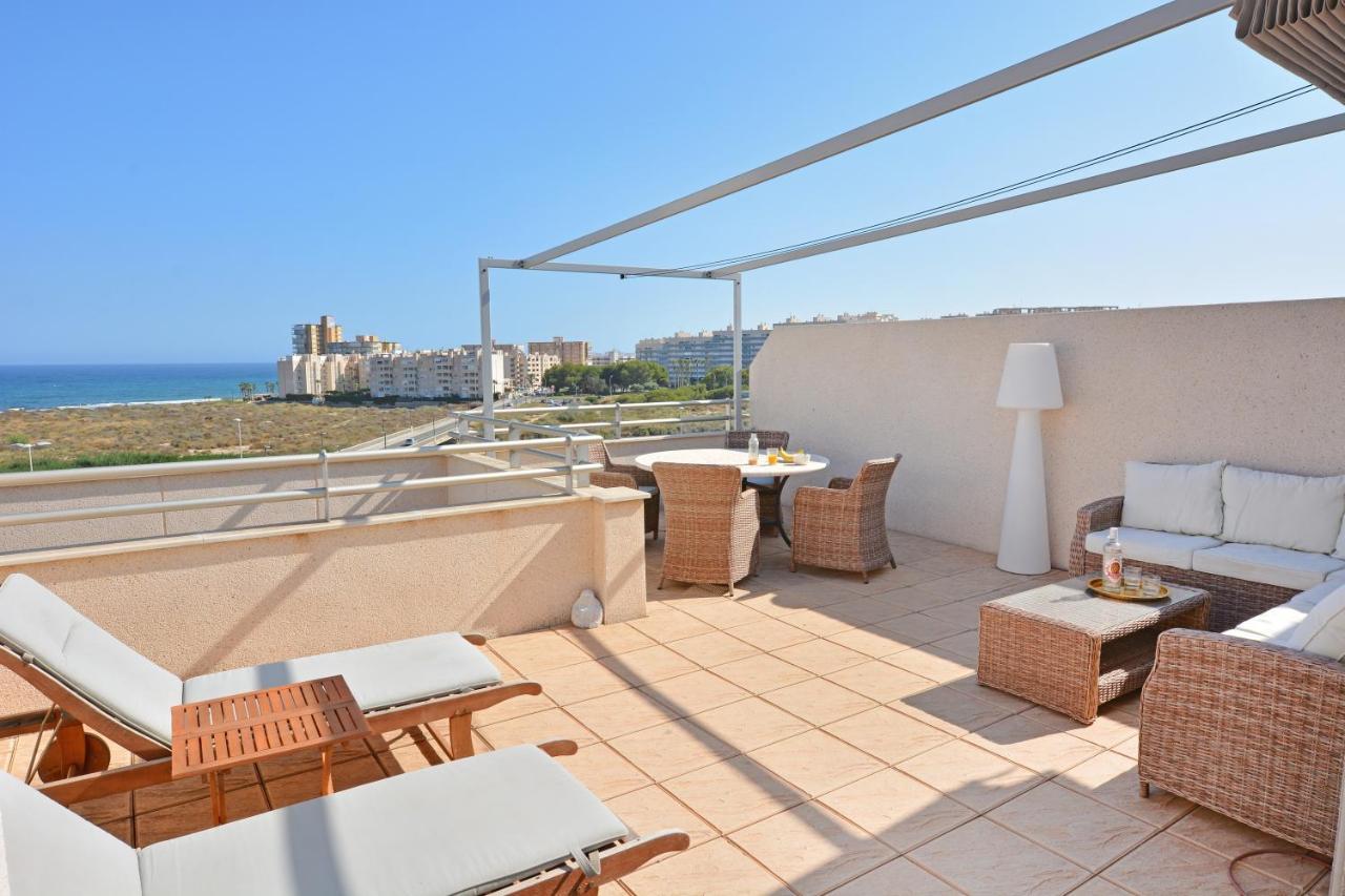 Luxury Beachfront Penthouse By Nras El Campello Eksteriør billede